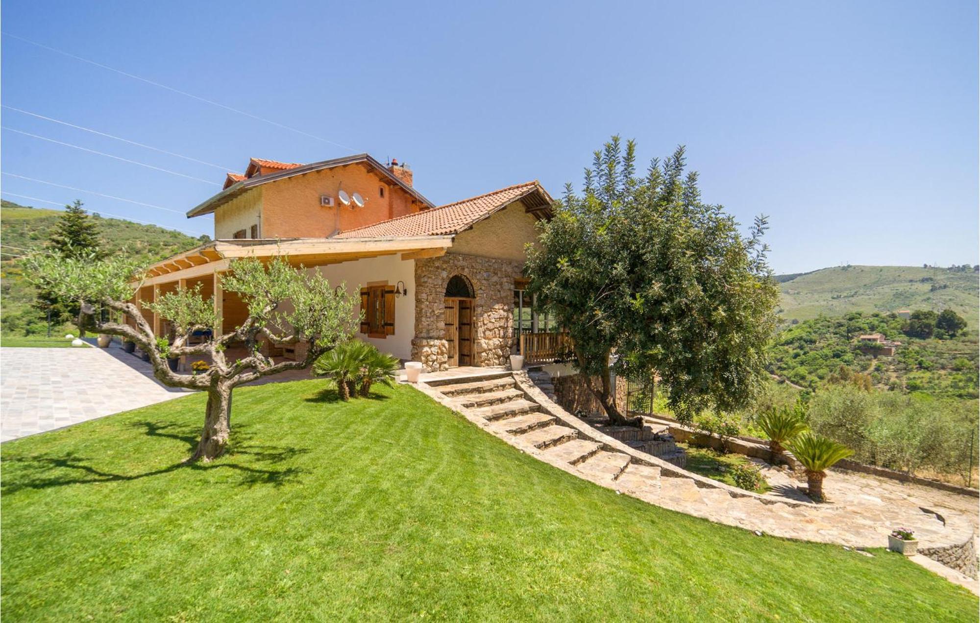 Dimora Di Famiglia Villa Belmonte Mezzagno Exteriör bild