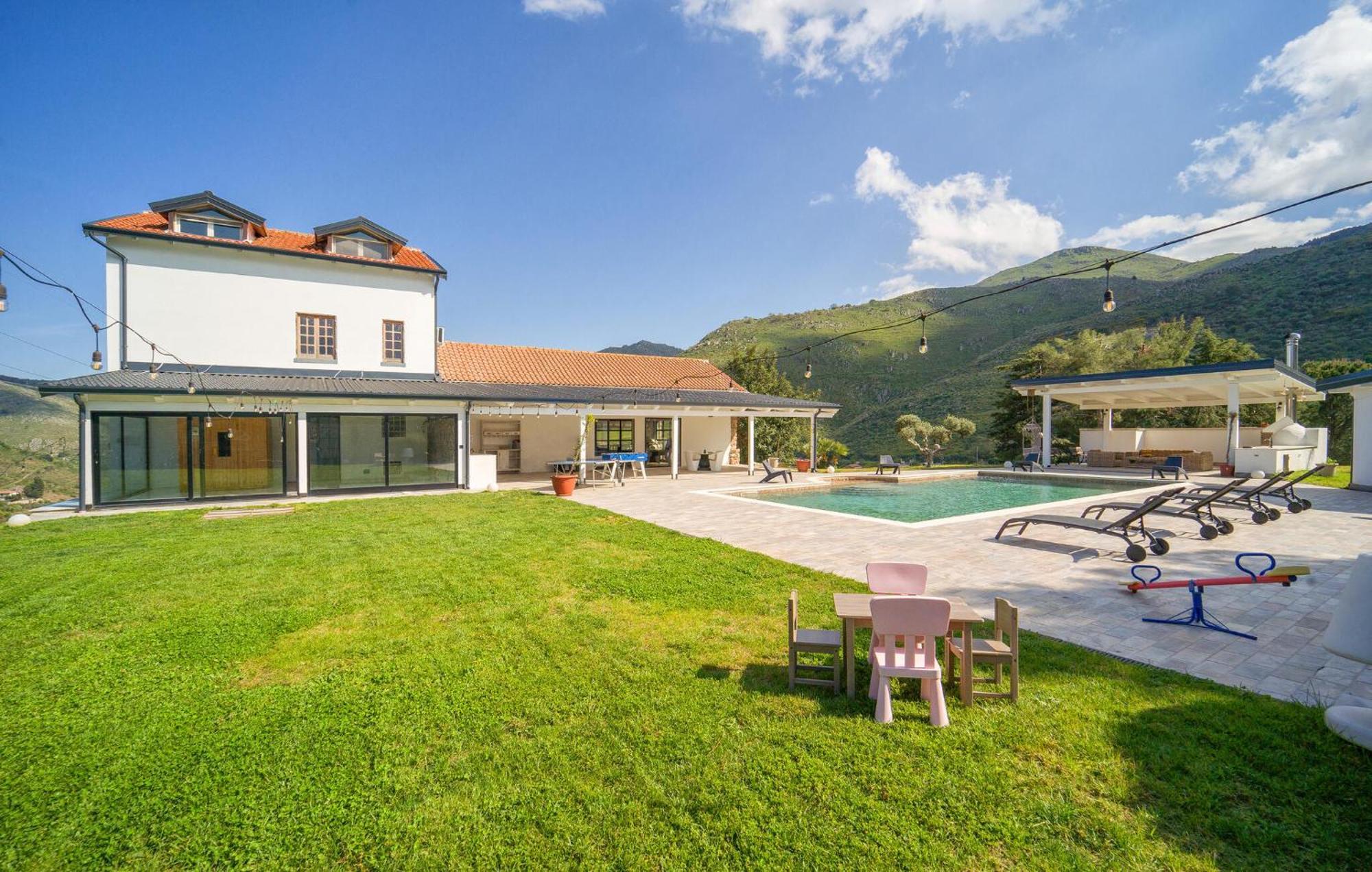 Dimora Di Famiglia Villa Belmonte Mezzagno Exteriör bild