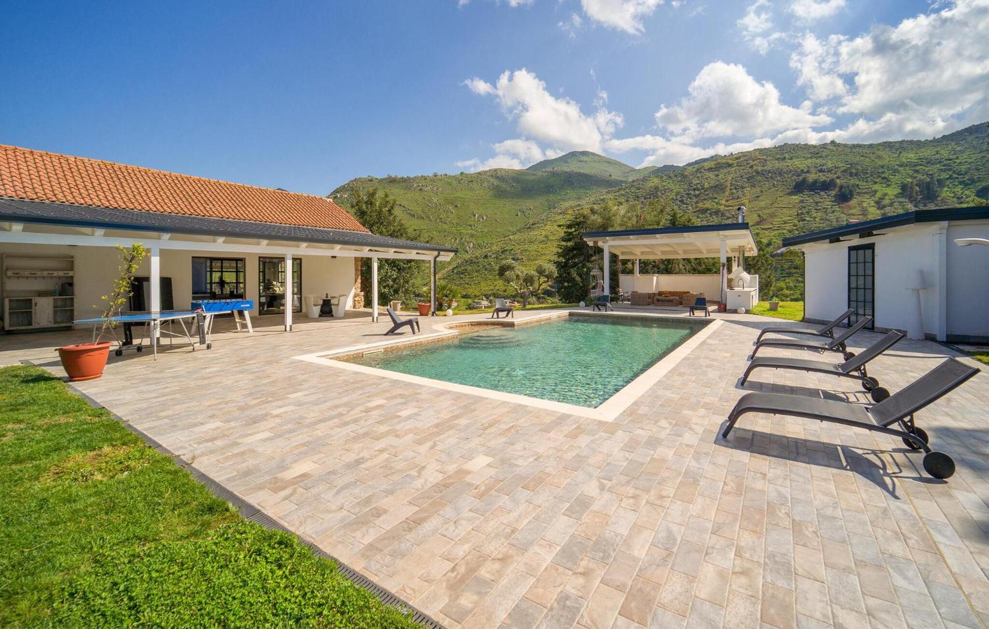 Dimora Di Famiglia Villa Belmonte Mezzagno Exteriör bild
