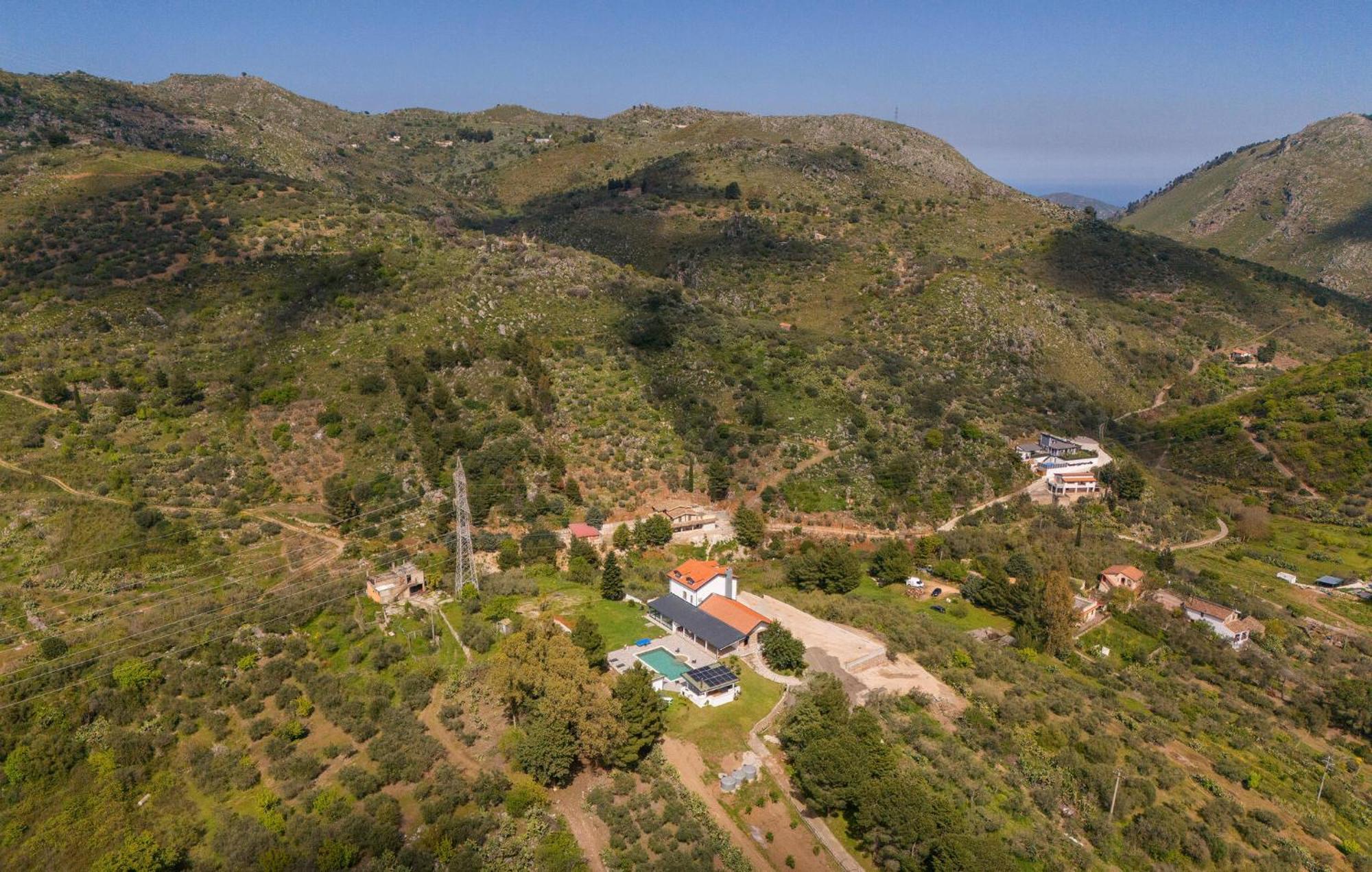 Dimora Di Famiglia Villa Belmonte Mezzagno Exteriör bild